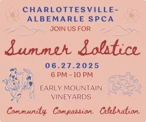 Advertisement: Charlottesville-Albemarle SPCA