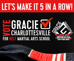 Advertisement: Gracie Charlottesville Brazilian Jiu-Jitsu