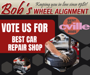 Advertisement: Bob's Wheel Alignment