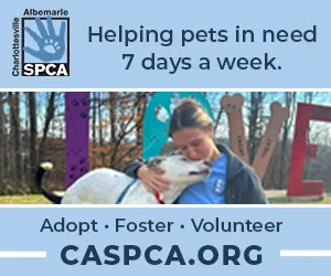 Advertisement: Charlottesville-Albemarle SPCA